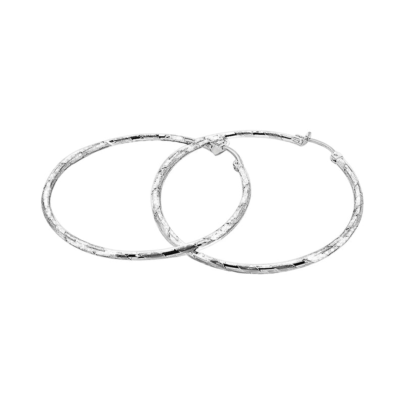 Aretes De Plata 4.6 CM