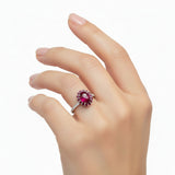 Anillo Ovalado Rubi