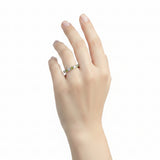 Anillo Churumbela Celestial Peridot Peridoto / 6
