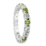 Anillo Churumbela Celestial Peridot