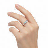 Anillo Pensamiento de Topacio Azul 6