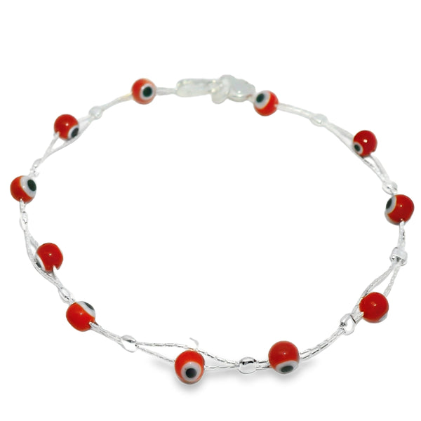 Pulsera Ojo Turco Rojo