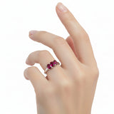 Anillo Amarilis de Rubí