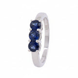 Anillo Amarilis de Zafiro
