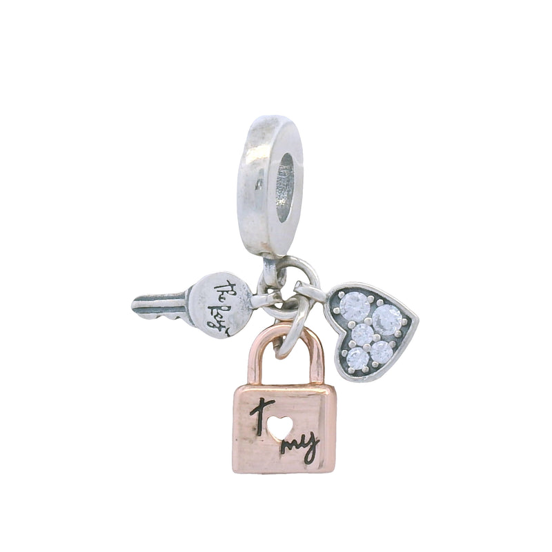 Charm de Candado y Llave