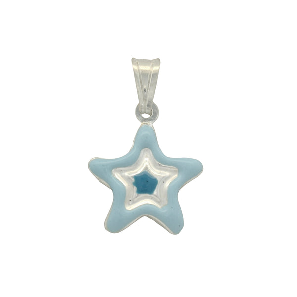 Dije para Pulsera y Collar de Estrella Azul