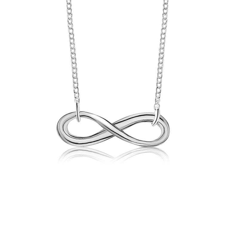 Collar de Plata con Dije de Infinito