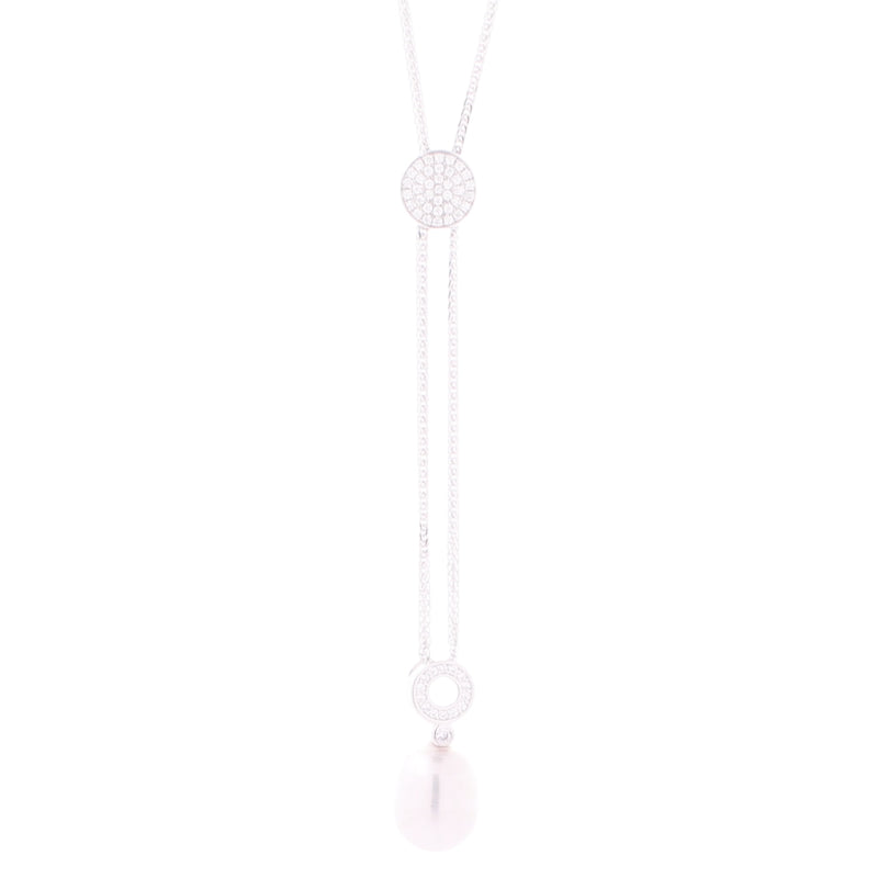 Collar Lariat de Perla