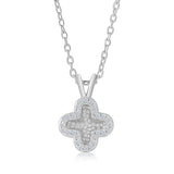 Collar Trébol de Circonia