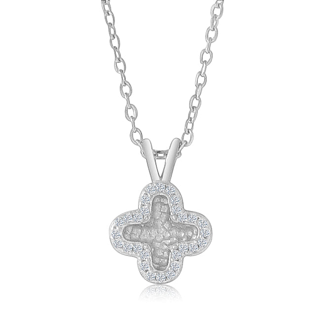 Collar Trébol de Circonia