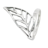 Anillo Hoja de Plata 6