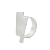 Anillo Opuesto De Plata 7