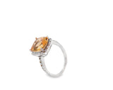 Anillo Citrina Piedras Preciosas 5