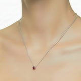 Collar Hortensia de Granate