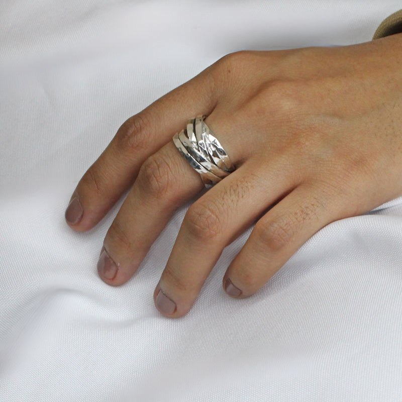 Anillo Envuelto de Plata 6