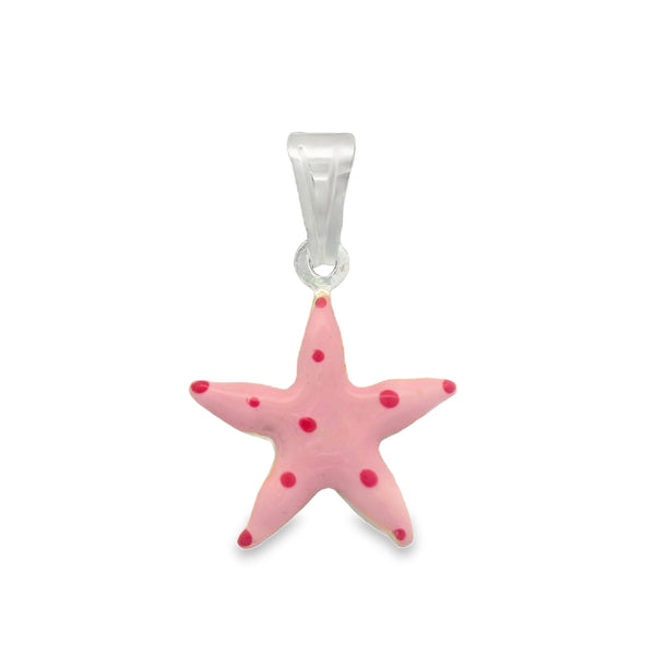 Dije para Pulsera y Collar de Estrella de Mar Azul