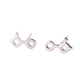 Aretes De Plata Lentes