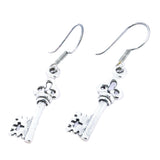 Aretes De Plata Llave