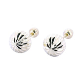 Aretes Oro Hongo #2