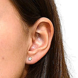 Aretes Oro Mini Estrella