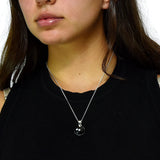 Collar De Plata Con Circonia