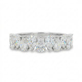 Anillo Valentina de Diamantes Lab Corte Pera 1.44ct, Oro 14K