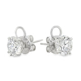 Aretes Simona Stud de Diamantes Corte Redondo 2.09ct, Oro 14K