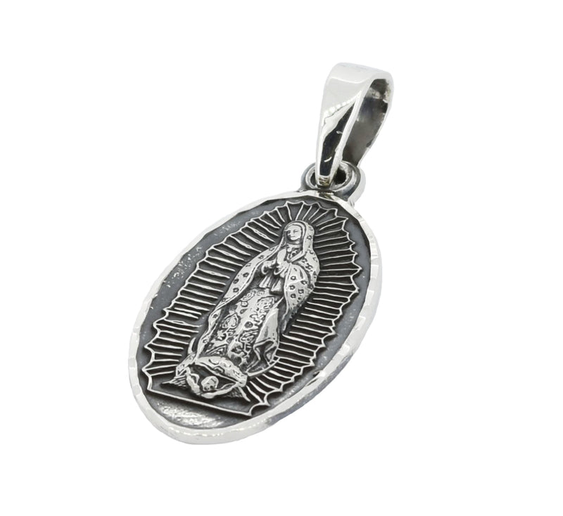 Medalla Oval De La Virgen De Guadalupe