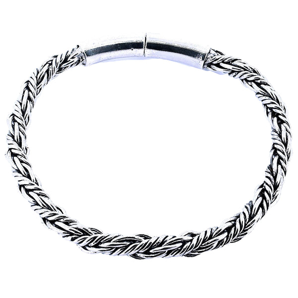 Plata de Pulsera Oxidada