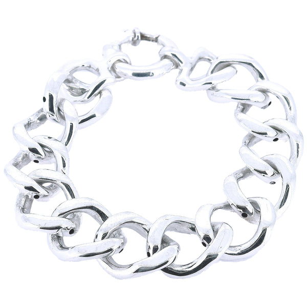 Pulsera Cadena De Plata