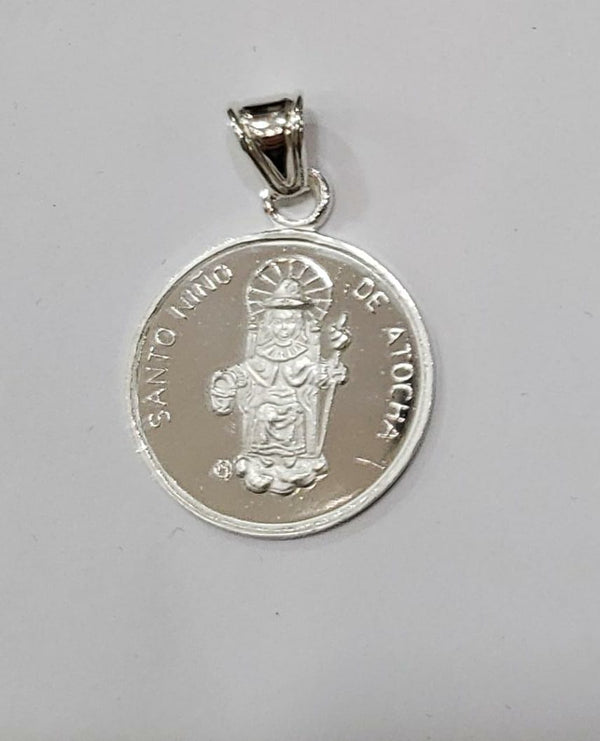 Medalla de Niño de Atocha Acabado Espejo-Medalla-Plarte